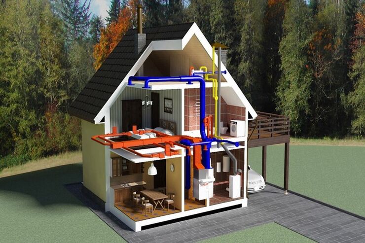 build a house with energy saving technology